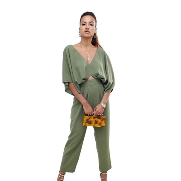 ASOS Pants - ASOS DESIGN jumpsuit with kimono sleeves